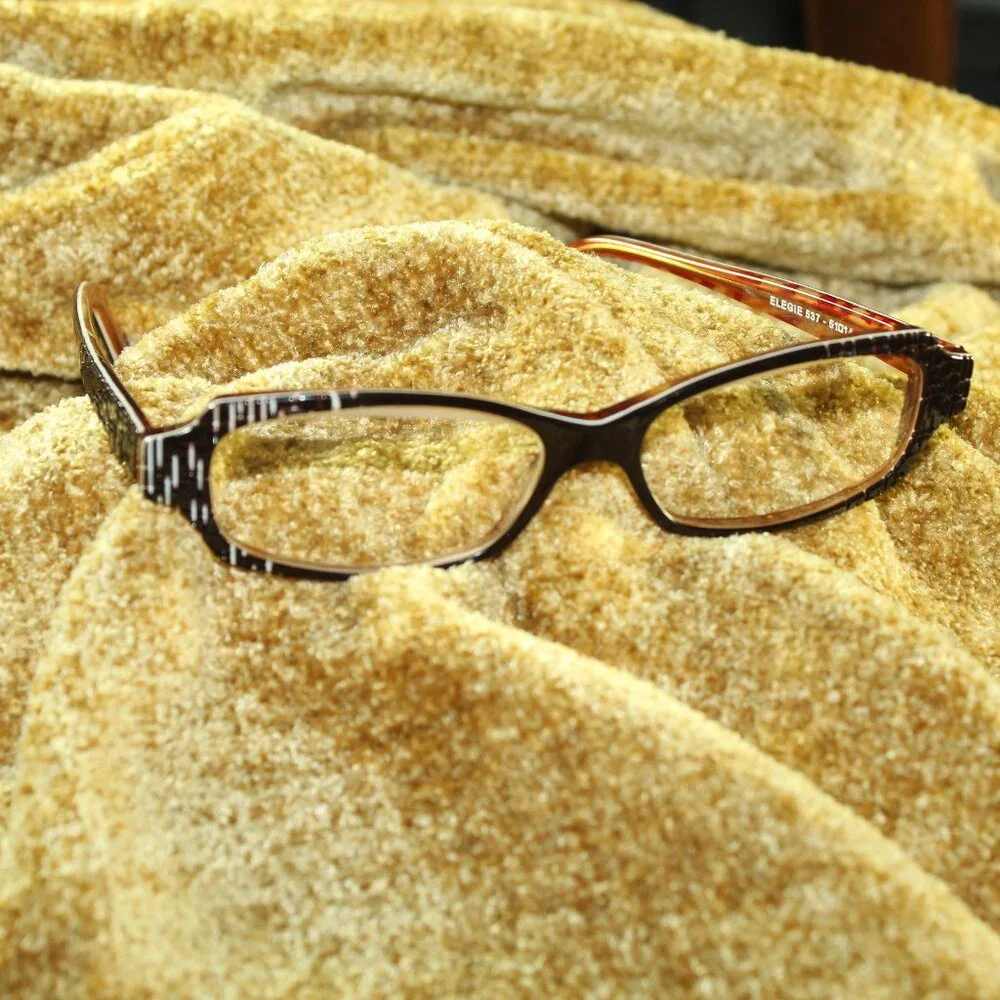 Jean Lafont Paris Elegie 537 51-14 138 Brown Frame Eyeglasses - FRAMES ONLY